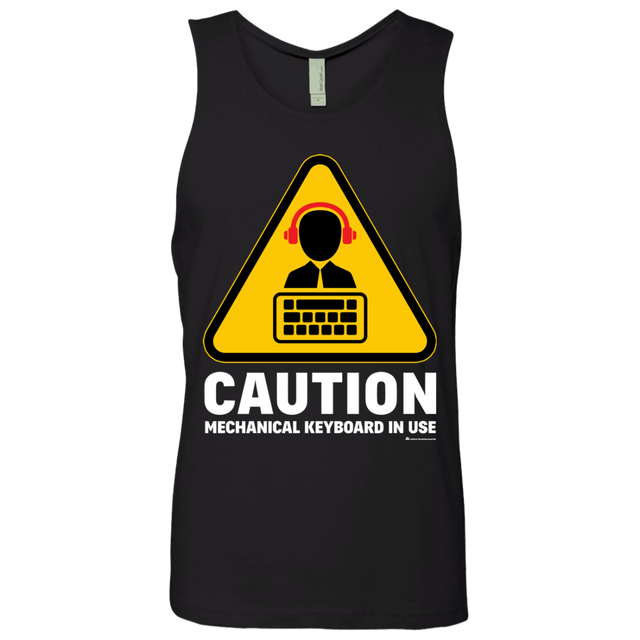 T-Shirts Black / Small Loud Typer Men's Premium Tank Top