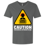 T-Shirts Heavy Metal / X-Small Loud Typer Men's Premium V-Neck