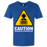 T-Shirts Royal / X-Small Loud Typer Men's Premium V-Neck