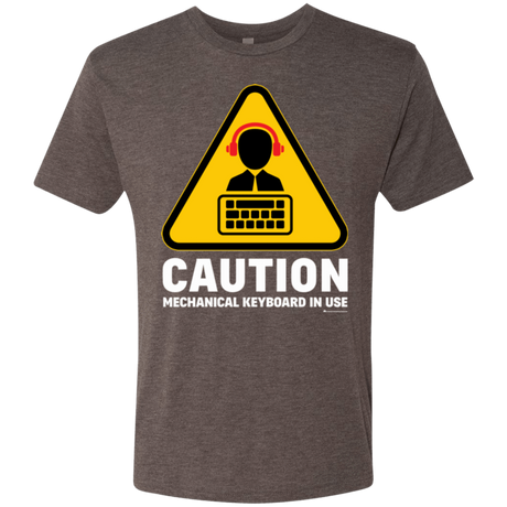 T-Shirts Macchiato / Small Loud Typer Men's Triblend T-Shirt