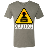 T-Shirts Venetian Grey / Small Loud Typer Men's Triblend T-Shirt