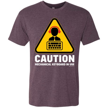 T-Shirts Vintage Purple / Small Loud Typer Men's Triblend T-Shirt