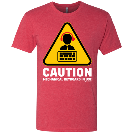 T-Shirts Vintage Red / Small Loud Typer Men's Triblend T-Shirt