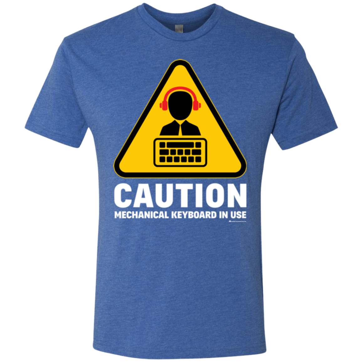 T-Shirts Vintage Royal / Small Loud Typer Men's Triblend T-Shirt