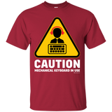 T-Shirts Cardinal / Small Loud Typer T-Shirt
