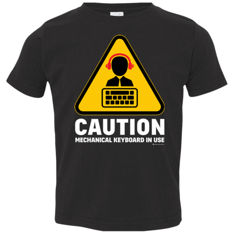 T-Shirts Black / 2T Loud Typer Toddler Premium T-Shirt