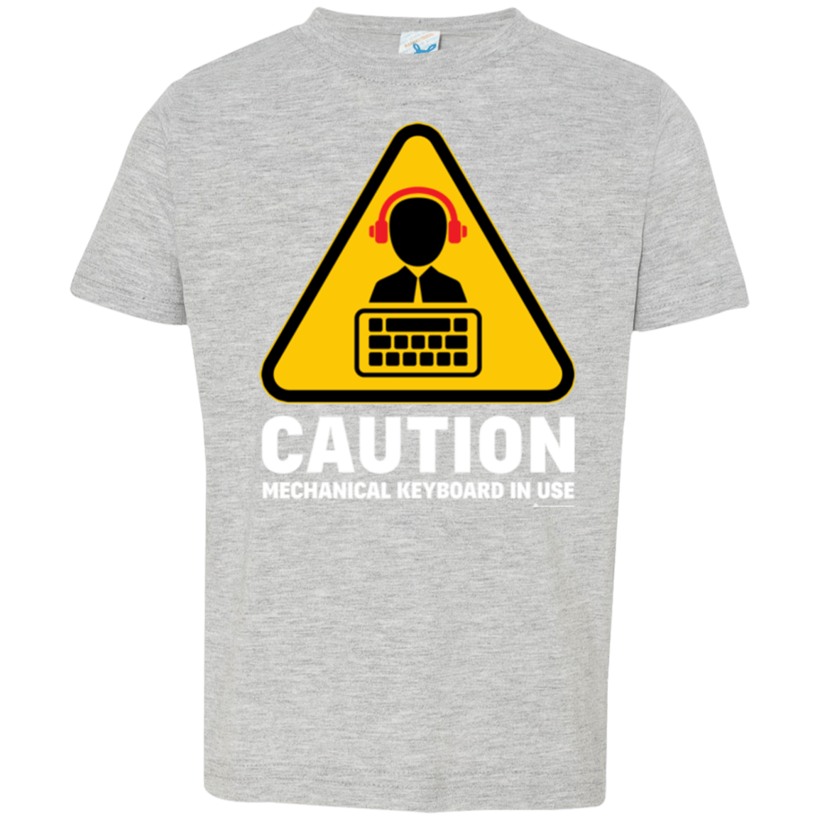 T-Shirts Heather Grey / 2T Loud Typer Toddler Premium T-Shirt