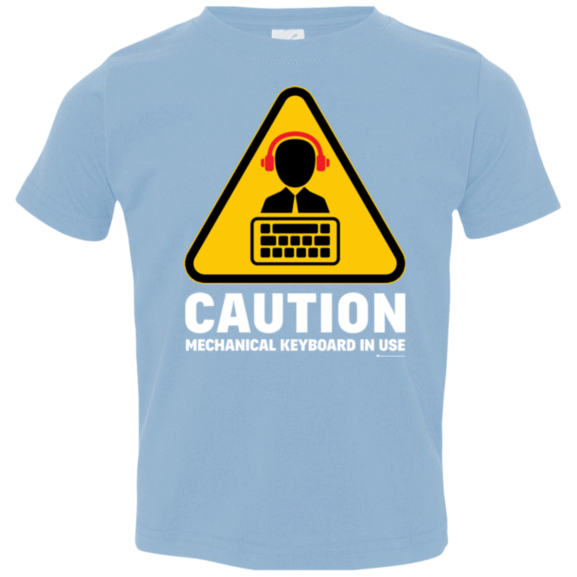 T-Shirts Light Blue / 2T Loud Typer Toddler Premium T-Shirt