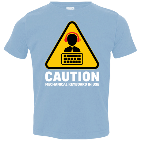 T-Shirts Light Blue / 2T Loud Typer Toddler Premium T-Shirt