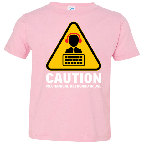 T-Shirts Pink / 2T Loud Typer Toddler Premium T-Shirt