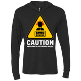 T-Shirts Vintage Black / X-Small Loud Typer Triblend Long Sleeve Hoodie Tee