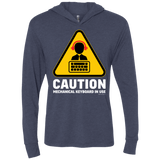 T-Shirts Vintage Navy / X-Small Loud Typer Triblend Long Sleeve Hoodie Tee