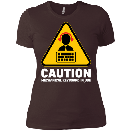 T-Shirts Dark Chocolate / X-Small Loud Typer Women's Premium T-Shirt