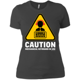 T-Shirts Heavy Metal / X-Small Loud Typer Women's Premium T-Shirt