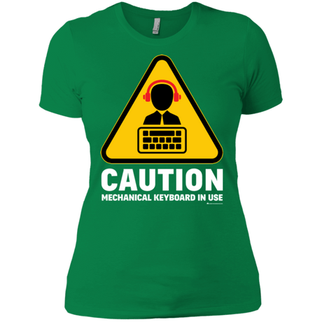T-Shirts Kelly Green / X-Small Loud Typer Women's Premium T-Shirt