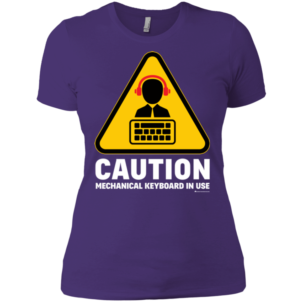 T-Shirts Purple Rush/ / X-Small Loud Typer Women's Premium T-Shirt