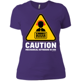 T-Shirts Purple Rush/ / X-Small Loud Typer Women's Premium T-Shirt