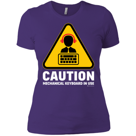 T-Shirts Purple Rush/ / X-Small Loud Typer Women's Premium T-Shirt