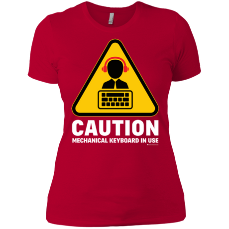 T-Shirts Red / X-Small Loud Typer Women's Premium T-Shirt