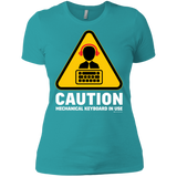 T-Shirts Tahiti Blue / X-Small Loud Typer Women's Premium T-Shirt