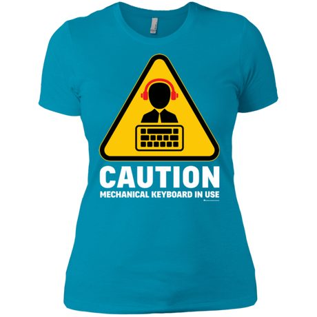 T-Shirts Turquoise / X-Small Loud Typer Women's Premium T-Shirt