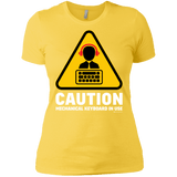 T-Shirts Vibrant Yellow / X-Small Loud Typer Women's Premium T-Shirt
