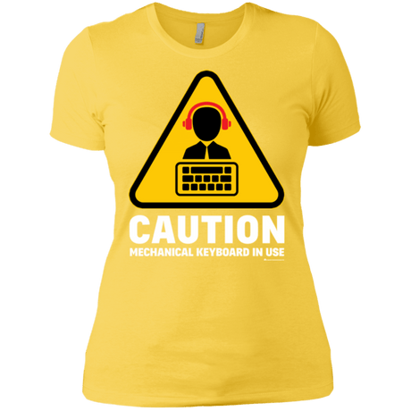 T-Shirts Vibrant Yellow / X-Small Loud Typer Women's Premium T-Shirt