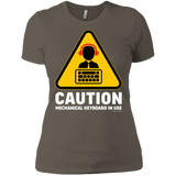 T-Shirts Warm Grey / X-Small Loud Typer Women's Premium T-Shirt