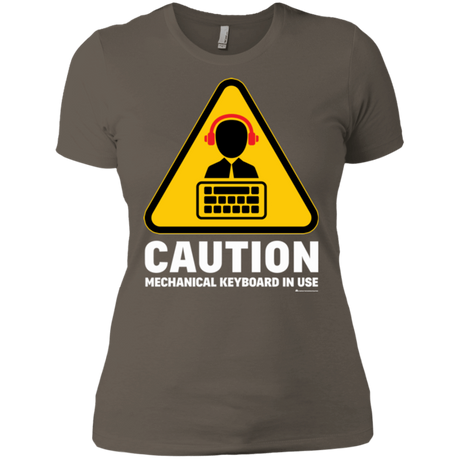 T-Shirts Warm Grey / X-Small Loud Typer Women's Premium T-Shirt