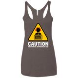 T-Shirts Macchiato / X-Small Loud Typer Women's Triblend Racerback Tank