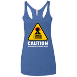 T-Shirts Vintage Royal / X-Small Loud Typer Women's Triblend Racerback Tank