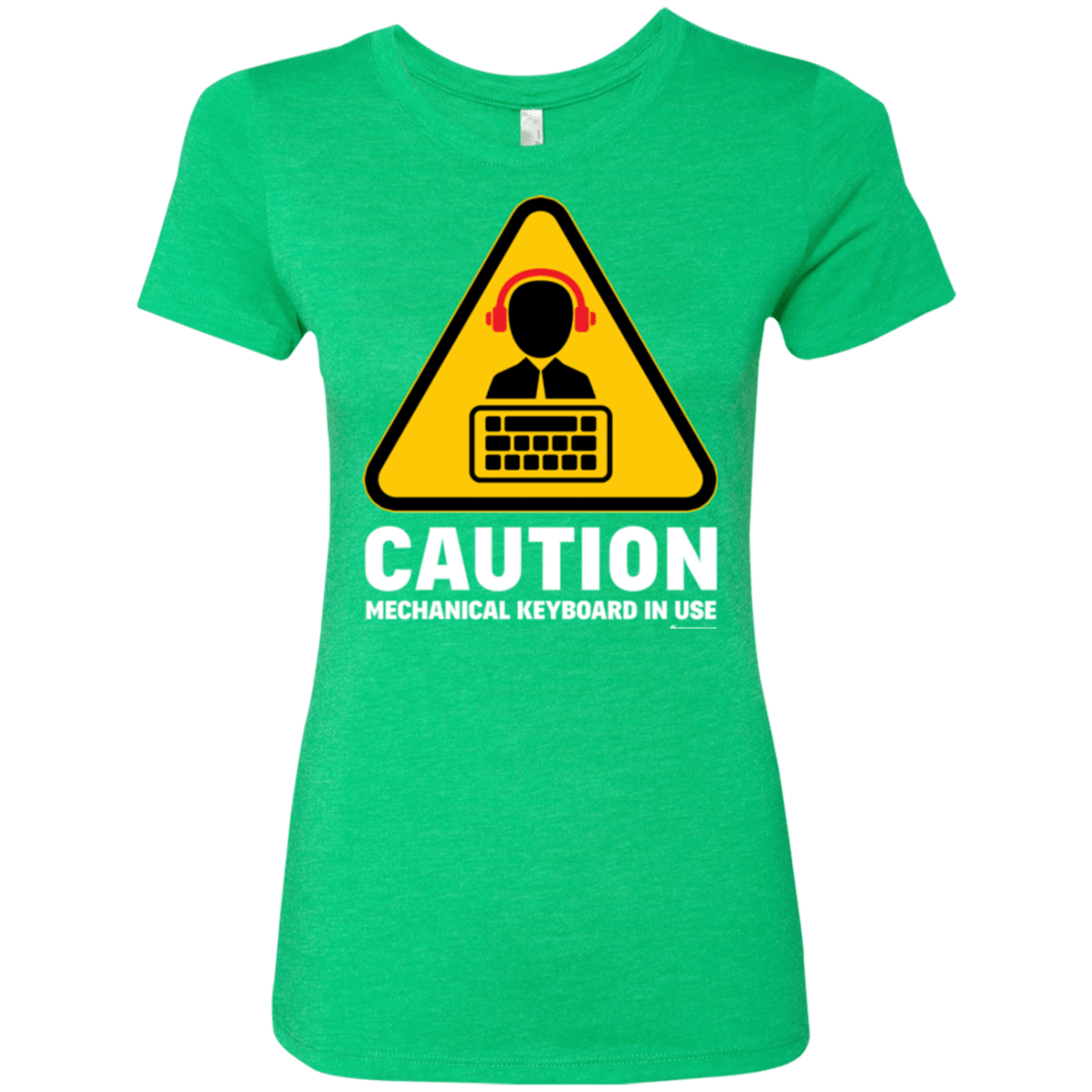 T-Shirts Envy / Small Loud Typer Women's Triblend T-Shirt