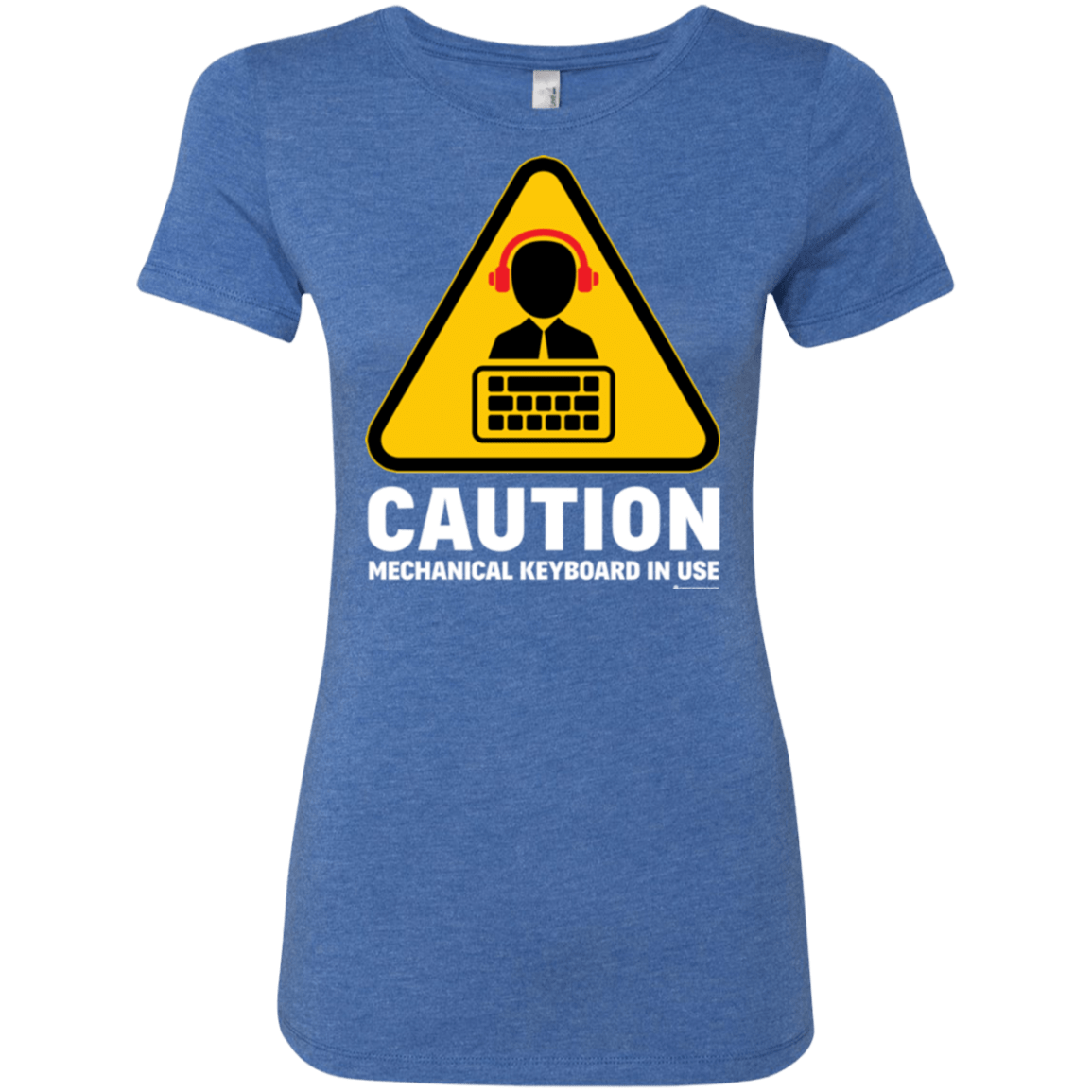 T-Shirts Vintage Royal / Small Loud Typer Women's Triblend T-Shirt