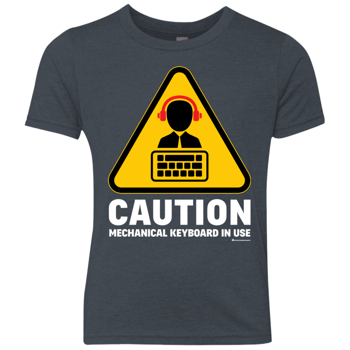 T-Shirts Vintage Navy / YXS Loud Typer Youth Triblend T-Shirt