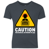 T-Shirts Vintage Navy / YXS Loud Typer Youth Triblend T-Shirt