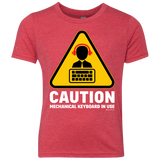 T-Shirts Vintage Red / YXS Loud Typer Youth Triblend T-Shirt