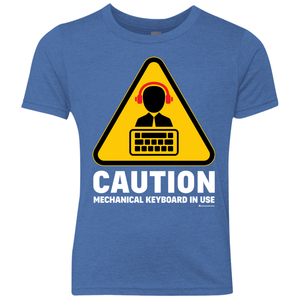 T-Shirts Vintage Royal / YXS Loud Typer Youth Triblend T-Shirt