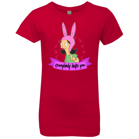 T-Shirts Red / YXS Louise Everybody Girls Premium T-Shirt