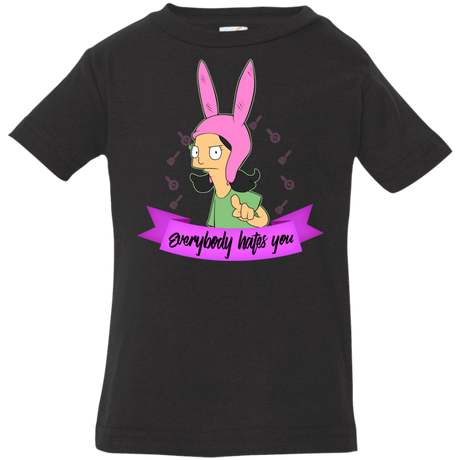 T-Shirts Black / 6 Months Louise Everybody Infant Premium T-Shirt