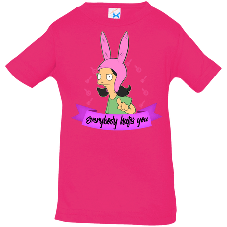 T-Shirts Hot Pink / 6 Months Louise Everybody Infant Premium T-Shirt