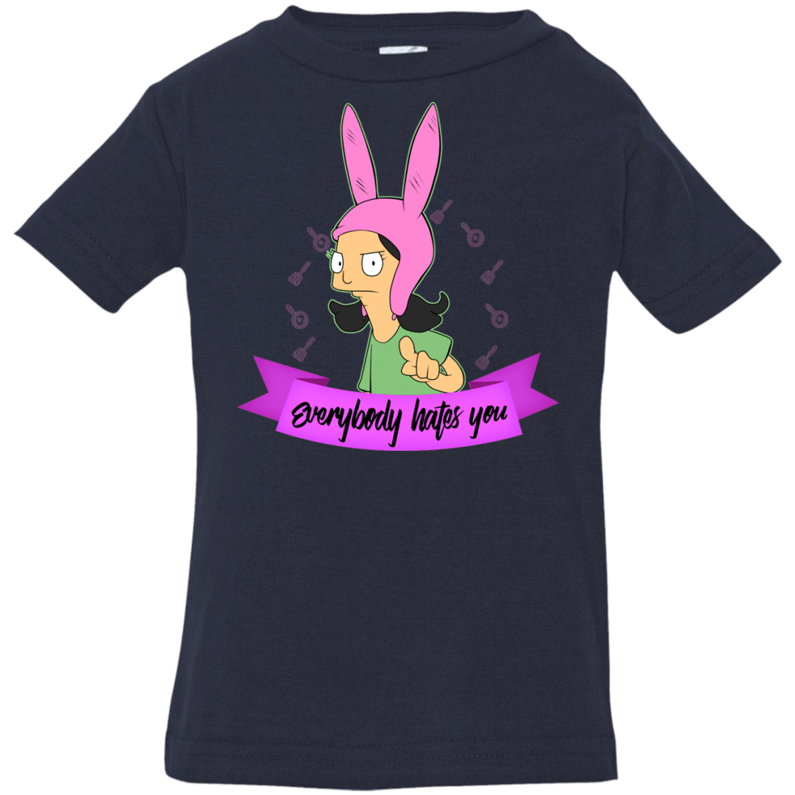 T-Shirts Navy / 6 Months Louise Everybody Infant Premium T-Shirt