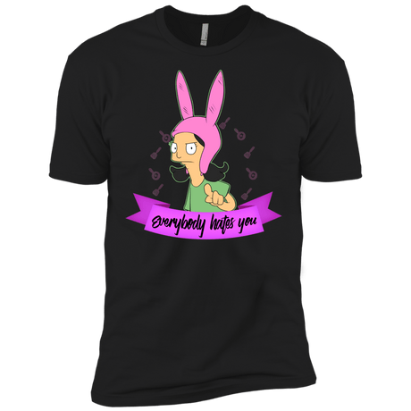 T-Shirts Black / X-Small Louise Everybody Men's Premium T-Shirt