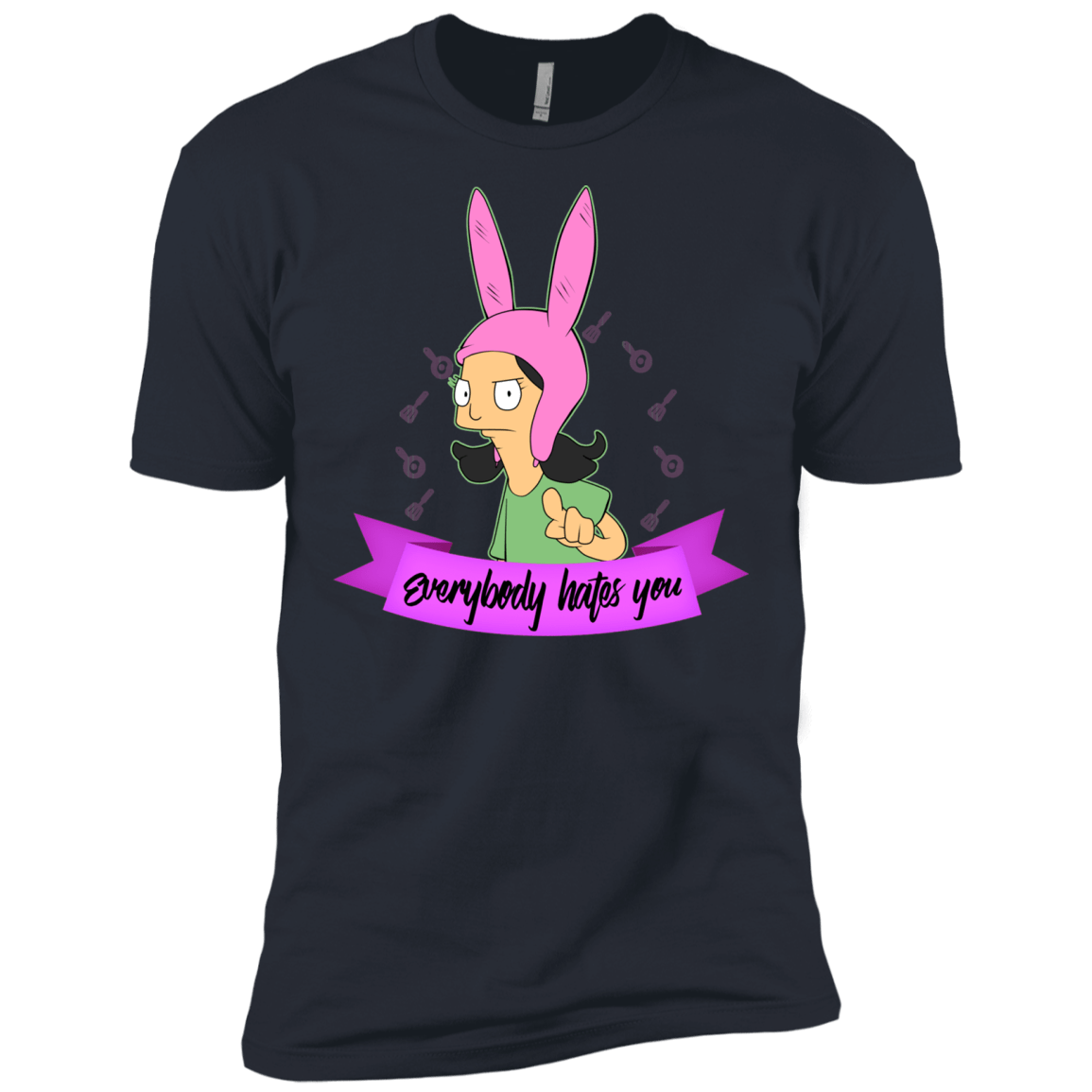 T-Shirts Indigo / X-Small Louise Everybody Men's Premium T-Shirt