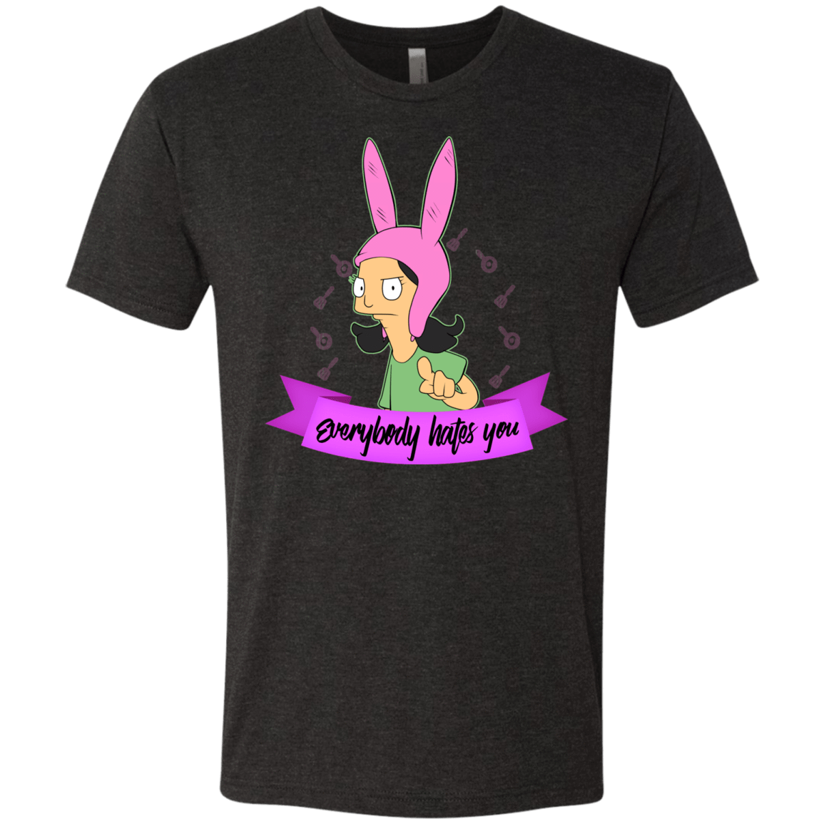 T-Shirts Vintage Black / Small Louise Everybody Men's Triblend T-Shirt