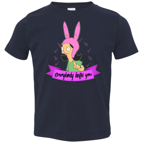T-Shirts Navy / 2T Louise Everybody Toddler Premium T-Shirt