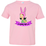 T-Shirts Pink / 2T Louise Everybody Toddler Premium T-Shirt