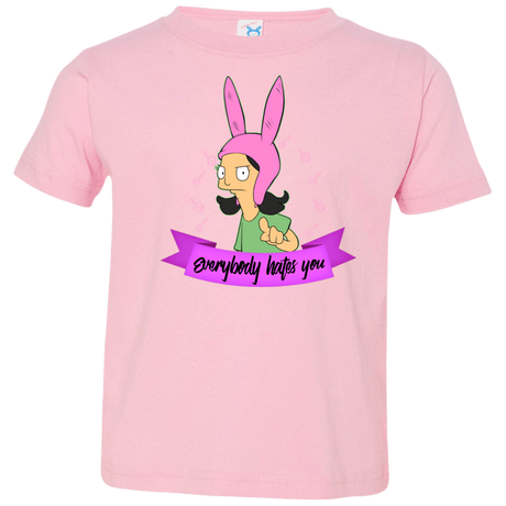 T-Shirts Pink / 2T Louise Everybody Toddler Premium T-Shirt