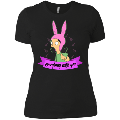 T-Shirts Black / X-Small Louise Everybody Women's Premium T-Shirt