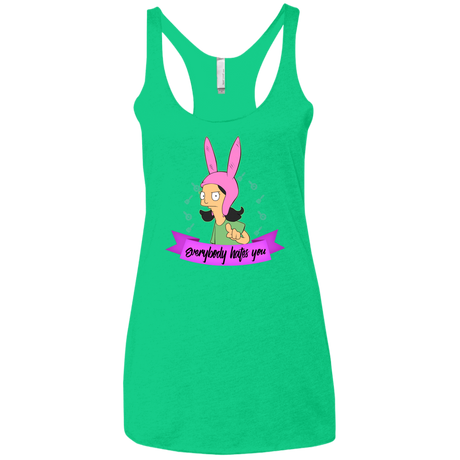 T-Shirts Envy / X-Small Louise Everybody Women's Triblend Racerback Tank