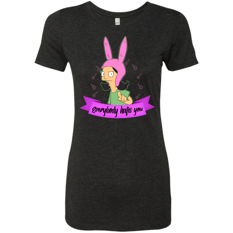 T-Shirts Vintage Black / Small Louise Everybody Women's Triblend T-Shirt